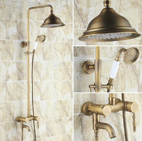 vintage retro antique brass single handle bathroom 8.2 inch round rain shower faucet set bath tub mixer tap hand mrs152 sets
vintage retro antique brass single handle bathroom 8.2 inch round rain shower faucet set bath tub mixer tap hand mrs152 sets