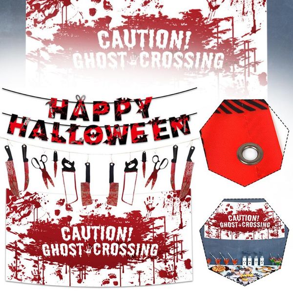 party decoration halloween banner bloody garland set themed birthday supplies for home outdoors
party decoration halloween banner bloody garland set themed birthday supplies for home outdoors