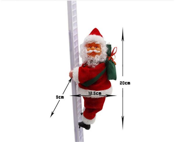 christmas decorations 2021 elctric climbing ladder santa claus ornament decoration for home tree hanging decor with music
christmas decorations 2021 elctric climbing ladder santa claus ornament decoration for home tree hanging decor with music