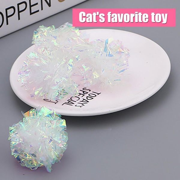 cat toys 2021 candy color paper ball toy pet products snapping balls supplies
cat toys 2021 candy color paper ball toy pet products snapping balls supplies