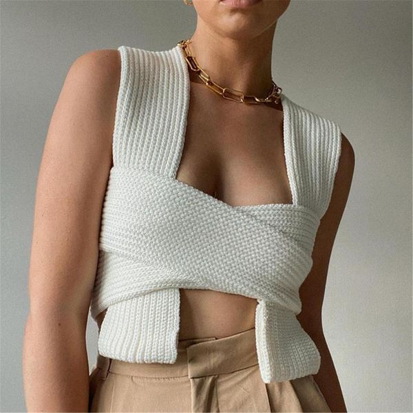 women's tanks & camis 2021 sleeveless knitted crop sweater autumn summer fashion vest black casual white jumper female pullover y2k
women's tanks & camis 2021 sleeveless knitted crop sweater autumn summer fashion vest black casual white jumper female pullover y2k