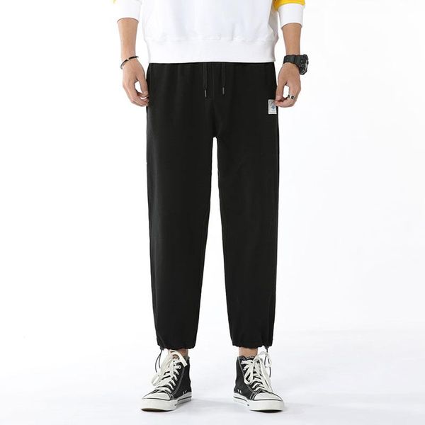 men cotton solid color casual harem pants joggers man autumn trousers male chinese style baggy harajuku elastic men's, Black
men cotton solid color casual harem pants joggers man autumn trousers male chinese style baggy harajuku elastic men's, Black