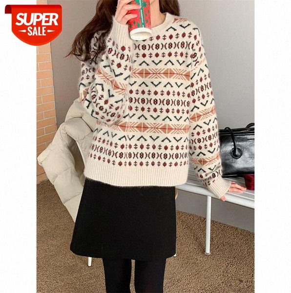 tg christmas raccoon cashmere sweater women long-sleeved round neck geometric pattern 13535 #xq8y, Black;gray
tg christmas raccoon cashmere sweater women long-sleeved round neck geometric pattern 13535 #xq8y, Black;gray