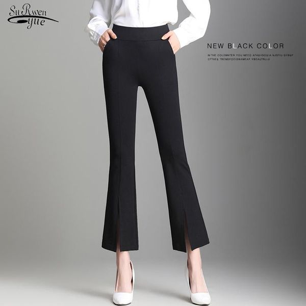 women's pants & capris winter high waist casual warm elastic women trousers plus size velvet flare pantalon femme 7078 50, Black;white
women's pants & capris winter high waist casual warm elastic women trousers plus size velvet flare pantalon femme 7078 50, Black;white