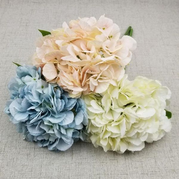 decorative flowers & wreaths 34cm silk flower hydrangea artificial bouquet fake for home wedding decoration indoor mariage
decorative flowers & wreaths 34cm silk flower hydrangea artificial bouquet fake for home wedding decoration indoor mariage
