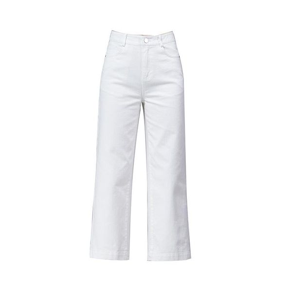 women's jeans 2021 spring and summer white korean style cropped trousers straight high waist wide-leg pants, Blue
women's jeans 2021 spring and summer white korean style cropped trousers straight high waist wide-leg pants, Blue