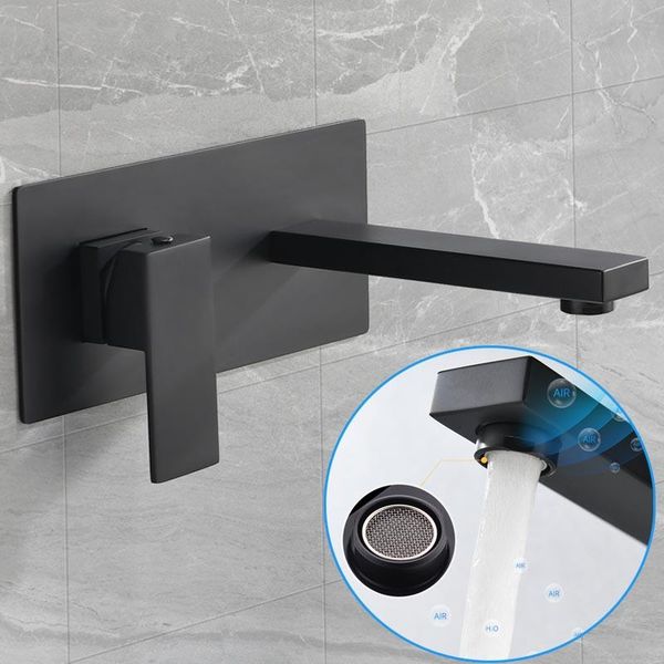 black square bathroom wall mounted faucet single handle wash basin tap sink faucets
black square bathroom wall mounted faucet single handle wash basin tap sink faucets