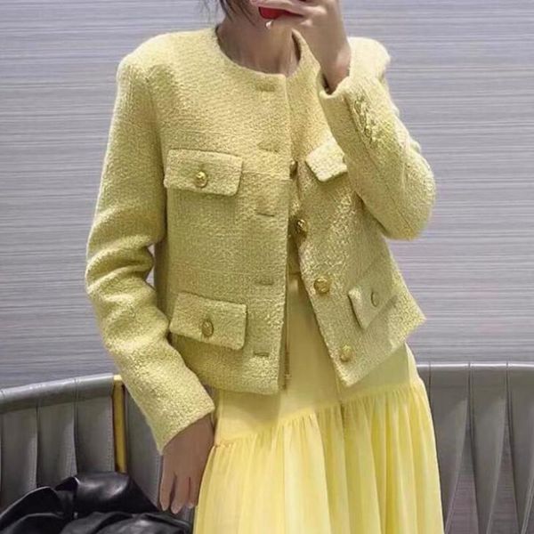 women's jackets french long sleeve plaid tweed coat summer clothes ladies vintage short cardigan fashion jacket female elegant 2021, Black;brown
women's jackets french long sleeve plaid tweed coat summer clothes ladies vintage short cardigan fashion jacket female elegant 2021, Black;brown