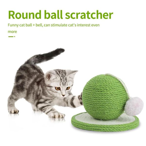 woven round ball sisal toy for cat kitten funny scratcher chewing teaser playing toys with base pet supplies
woven round ball sisal toy for cat kitten funny scratcher chewing teaser playing toys with base pet supplies