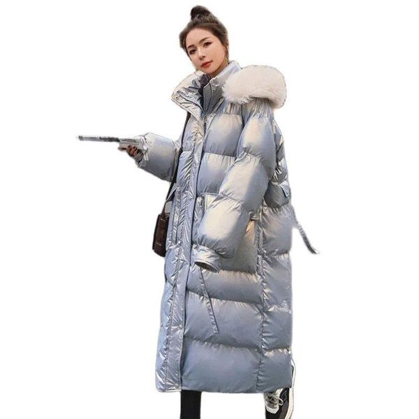 women's down & parkas black puffer jacket women 2021 winter fur collar hooded long quilted coat large size loose thick warm cotton park
women's down & parkas black puffer jacket women 2021 winter fur collar hooded long quilted coat large size loose thick warm cotton park
