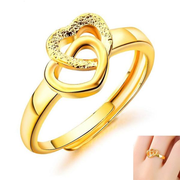 wedding rings simple love opening adjustable women's ring fashion copper plated gold gift accessories, Slivery;golden
wedding rings simple love opening adjustable women's ring fashion copper plated gold gift accessories, Slivery;golden