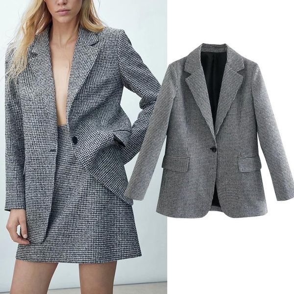 women's suits & blazers women jacket 2021 winter fashion simple slim long-sleeved suit coat fashionable street blazer, White;black
women's suits & blazers women jacket 2021 winter fashion simple slim long-sleeved suit coat fashionable street blazer, White;black