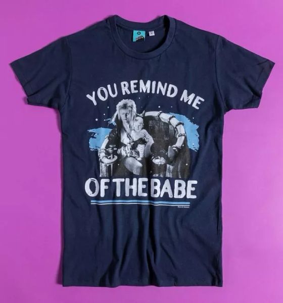 Official Labyrinth Mini Me Adult T-Shirt, Mainly pictures