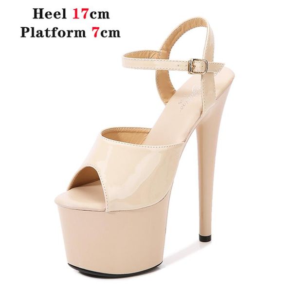 sandals 2022 women dress shoes fish toe naked color black super high heels model t station 17cm stage catwalk
sandals 2022 women dress shoes fish toe naked color black super high heels model t station 17cm stage catwalk
