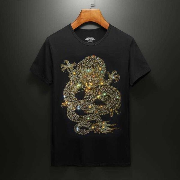 men's t-shirts t shirts summer fashion chinese dragon personality shirt men's slim short sleeve t- qwg3, White;black
men's t-shirts t shirts summer fashion chinese dragon personality shirt men's slim short sleeve t- qwg3, White;black