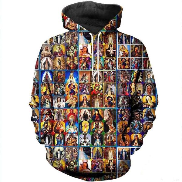men's hoodies & sweatshirts mary mother of jesus 3d printed men/women hipster streetwear outfit spring boys hiphop hood clothes, Black
men's hoodies & sweatshirts mary mother of jesus 3d printed men/women hipster streetwear outfit spring boys hiphop hood clothes, Black
