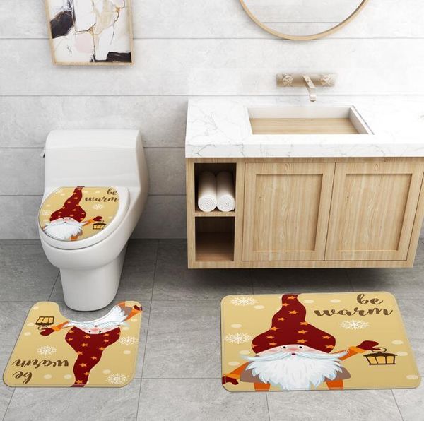 bath accessory set 3pcs/set flannel christmas cartoon print carpet 45*75cm bathroom floor cover
bath accessory set 3pcs/set flannel christmas cartoon print carpet 45*75cm bathroom floor cover