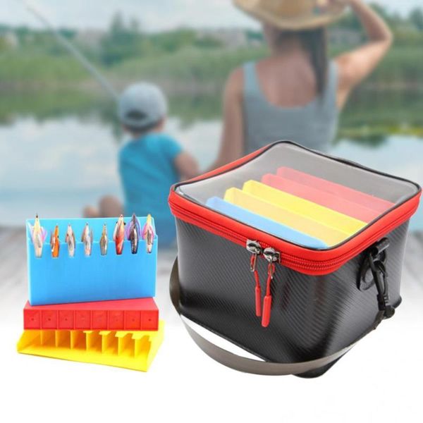 fishing accessories 55% discounts multifunctional thickened eva wooden lures storage holder bucket supply
fishing accessories 55% discounts multifunctional thickened eva wooden lures storage holder bucket supply
