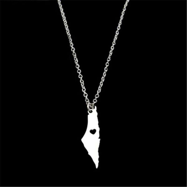 pendant necklaces fashion israel map necklace long chain pendants for women girls birthday and party jewelry gifts, Silver
pendant necklaces fashion israel map necklace long chain pendants for women girls birthday and party jewelry gifts, Silver