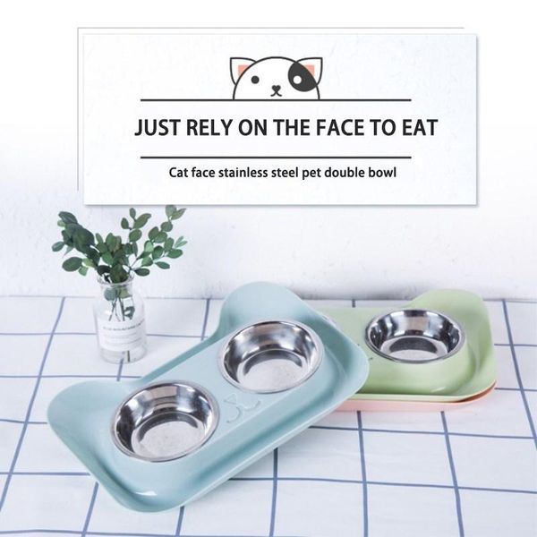 cat bowls & feeders bowl stainless steel pet feeder drinker dish face and drinkers for cats accessories one-piece double
cat bowls & feeders bowl stainless steel pet feeder drinker dish face and drinkers for cats accessories one-piece double