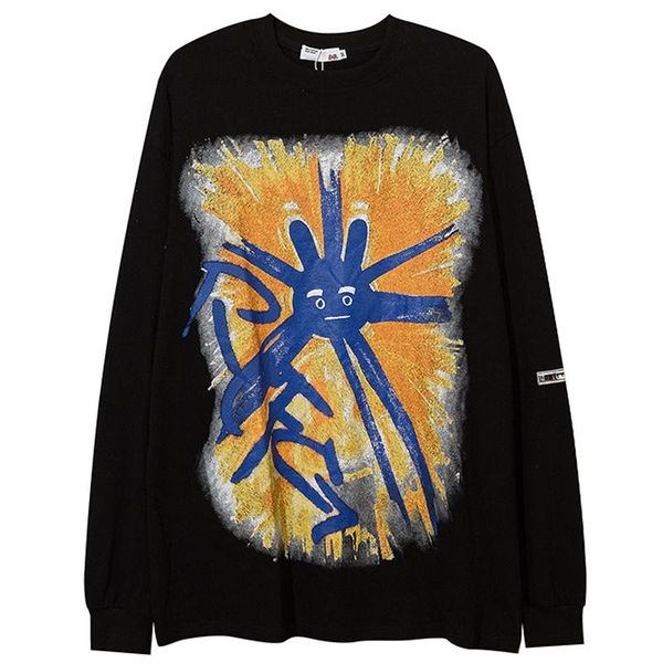 men's hoodies & sweatshirts mens graffiti print sweatshirt o-neck long sleeve couple pullover oversized 100%cotton male hoodie, Black
men's hoodies & sweatshirts mens graffiti print sweatshirt o-neck long sleeve couple pullover oversized 100%cotton male hoodie, Black