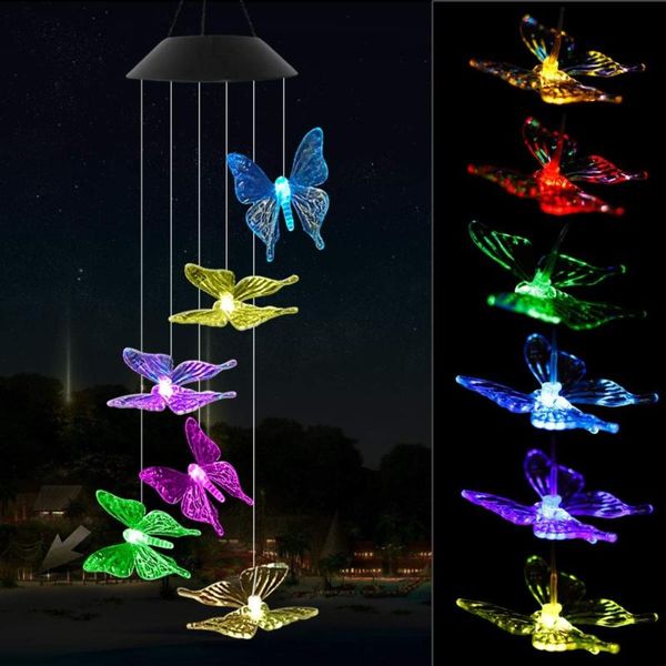 solar lamps outdoor light color change led wind chime six butterfly waterproof for home garden yard patio decoration lamp
solar lamps outdoor light color change led wind chime six butterfly waterproof for home garden yard patio decoration lamp