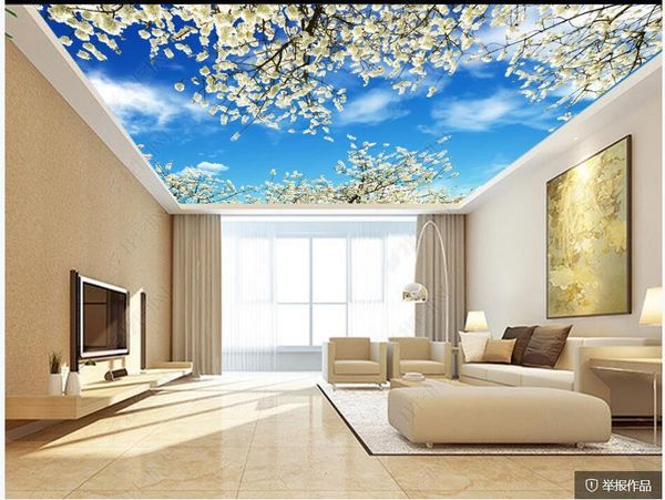 wallpapers custom po 3d wallpaper ceiling mural european sky white flowers living room home decor wall murals for walls
wallpapers custom po 3d wallpaper ceiling mural european sky white flowers living room home decor wall murals for walls