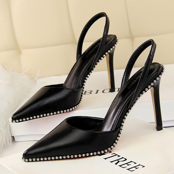 dress shoes bigtree rivet woman pumps 2021 high heels stiletto pu leather women party female heel, Black
dress shoes bigtree rivet woman pumps 2021 high heels stiletto pu leather women party female heel, Black