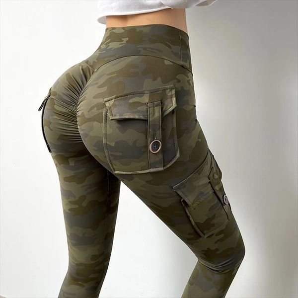 camouflage seamless elastic womens legging fitness tooling push up leggins pocket high waist jeggings woman, Black
camouflage seamless elastic womens legging fitness tooling push up leggins pocket high waist jeggings woman, Black
