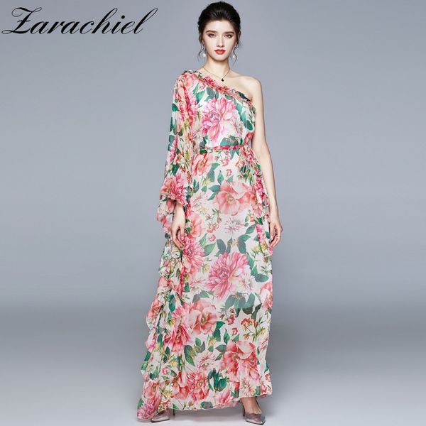 dresses summer holiday loose plus size women one shoulder batwing sleeve bohemia charming print ruffles maxi long, Black;gray
dresses summer holiday loose plus size women one shoulder batwing sleeve bohemia charming print ruffles maxi long, Black;gray