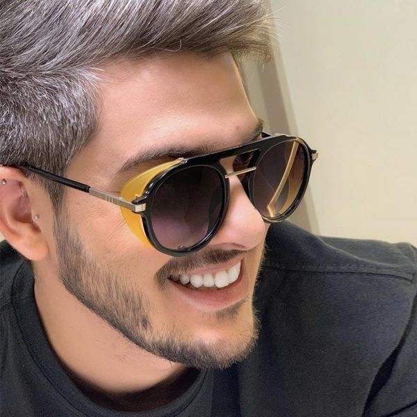sunglasses around steampunk man retro colorful women hair vintage brand fashion uv400 in charm, White;black
sunglasses around steampunk man retro colorful women hair vintage brand fashion uv400 in charm, White;black