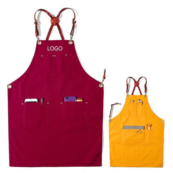aprons double-sided apron, barista, baker, florist, milk tea shop, barber work clothes customized logo
aprons double-sided apron, barista, baker, florist, milk tea shop, barber work clothes customized logo