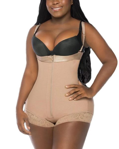 women's shapers shapewear for strong compression detachable shoulder strap and zipper, Black;white
women's shapers shapewear for strong compression detachable shoulder strap and zipper, Black;white