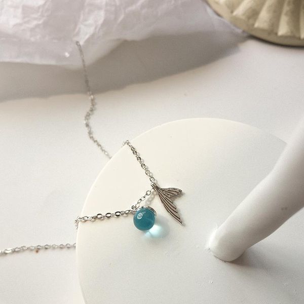 chokers temperament fishtail pendant necklace for women 2021 fashion trend clavicle chain beautiful blue small fresh short, Golden;silver
chokers temperament fishtail pendant necklace for women 2021 fashion trend clavicle chain beautiful blue small fresh short, Golden;silver