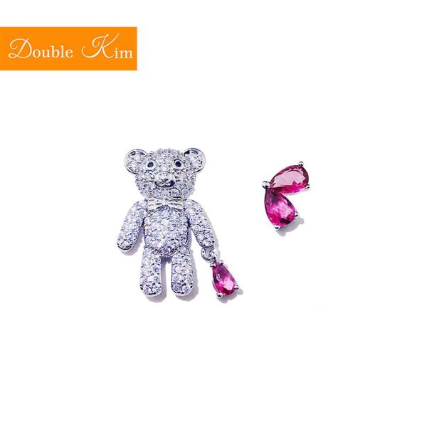stud small bear love heart earrings titanium stainless steel inlaid zircon silver color fashion trendy women jewelry, Golden;silver
stud small bear love heart earrings titanium stainless steel inlaid zircon silver color fashion trendy women jewelry, Golden;silver