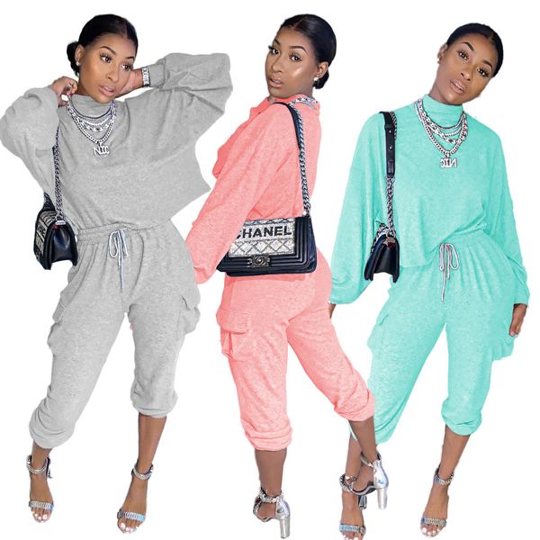 solid color loose long sleeve round neck & drawstring lace up sweatpants jogger women two piece outfits autumn clothes mber, Gray
solid color loose long sleeve round neck & drawstring lace up sweatpants jogger women two piece outfits autumn clothes mber, Gray