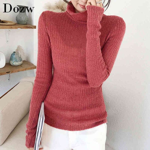 pink sweater women bodycon pullover casual long sleeve solid color knitted jumper fashion streetwear autumn tunic 210414, White;black
pink sweater women bodycon pullover casual long sleeve solid color knitted jumper fashion streetwear autumn tunic 210414, White;black
