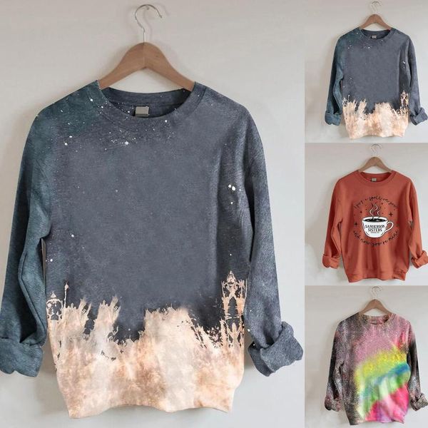 women's hoodies & sweatshirts women tie-dye casual long sleeve halloween sweatshirt pullover shirts blouse winter clothes womensudadera, Black
women's hoodies & sweatshirts women tie-dye casual long sleeve halloween sweatshirt pullover shirts blouse winter clothes womensudadera, Black