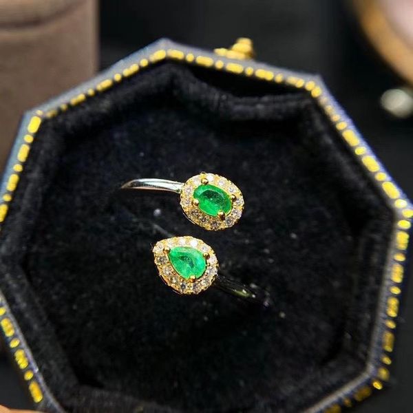 elegant wedding gift 100% natural and real colombia emerald ring 925 sterling silver cluster rings, Golden;silver
elegant wedding gift 100% natural and real colombia emerald ring 925 sterling silver cluster rings, Golden;silver