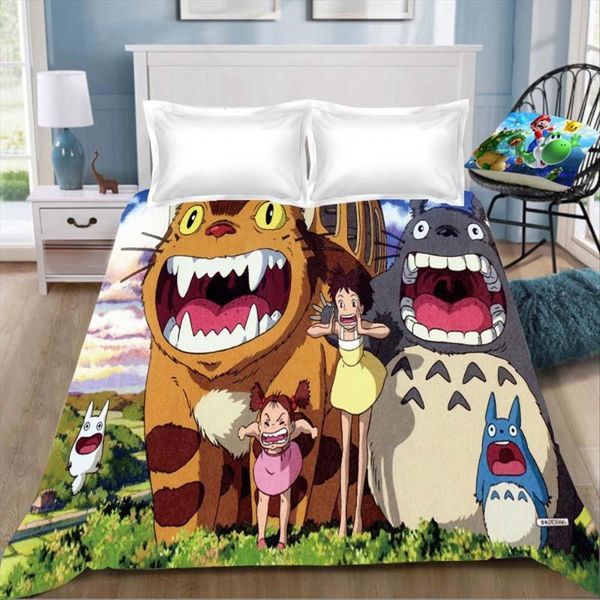 sheets & sets totoro anime printing bed sheet miyazaki hayaototoro children room japan cartoon flat bedlinen (no cover case) 
sheets & sets totoro anime printing bed sheet miyazaki hayaototoro children room japan cartoon flat bedlinen (no cover case)