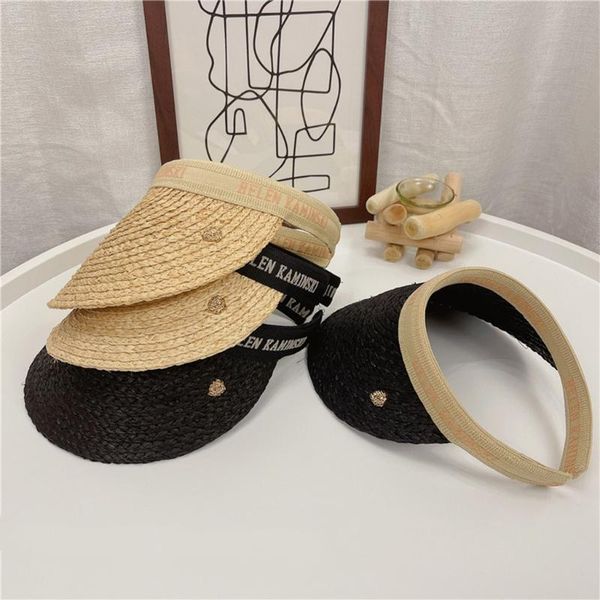 wide brim hats summer hat sun protection adjustable straw empty brimmed visor woven cap for girls outdoor beach, Blue;gray
wide brim hats summer hat sun protection adjustable straw empty brimmed visor woven cap for girls outdoor beach, Blue;gray