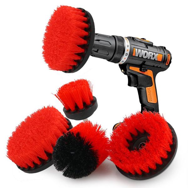 car sponge 2/3.5/4/5'' brush attachment set power scrubber polisher bathroom cleaning kit with extender kitchen tools
car sponge 2/3.5/4/5'' brush attachment set power scrubber polisher bathroom cleaning kit with extender kitchen tools