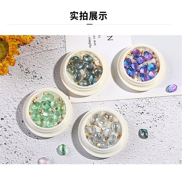 nail glitter 1 bottle art illusory crystal rivet decoration colorful symphony jewelry charms for manicure irregular studs accessory, Silver;gold
nail glitter 1 bottle art illusory crystal rivet decoration colorful symphony jewelry charms for manicure irregular studs accessory, Silver;gold
