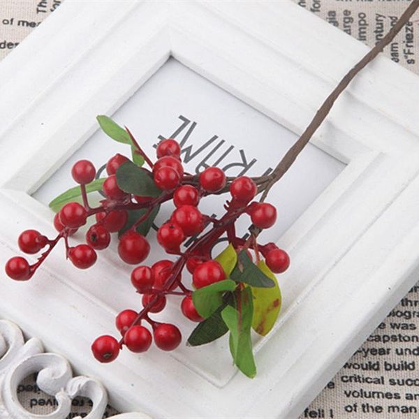 artificial berry fake red berries cherry christmas flower stamen for home year decoration decorative flowers & wreaths
artificial berry fake red berries cherry christmas flower stamen for home year decoration decorative flowers & wreaths