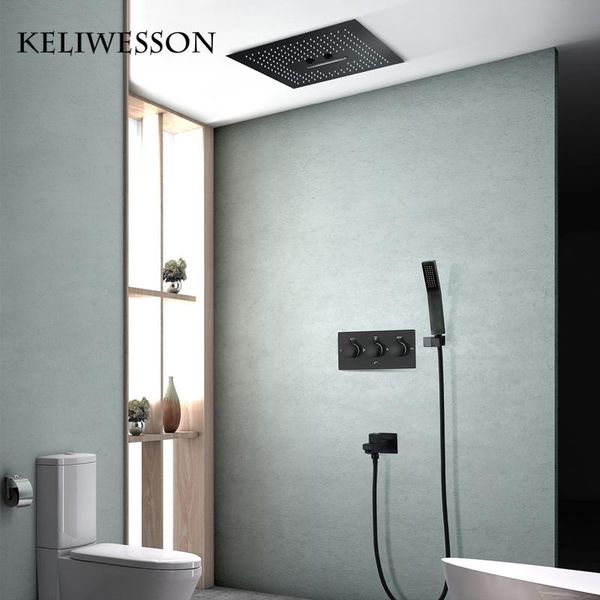 black shower set 400mm ceiling mounted faucets bathroom massage led showerheads waterfall sets
black shower set 400mm ceiling mounted faucets bathroom massage led showerheads waterfall sets