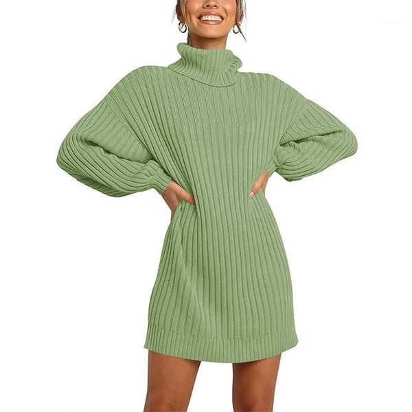 women's sweaters autumn fashion knit sweater dress women 2021 winter turtleneck lantern sleeve midi pullovers, White;black
women's sweaters autumn fashion knit sweater dress women 2021 winter turtleneck lantern sleeve midi pullovers, White;black