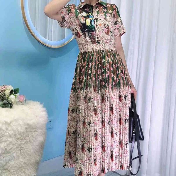 summer vintage printing stars arc flowers thin sleeves plied mid-length shirt quality dress, Black;gray
summer vintage printing stars arc flowers thin sleeves plied mid-length shirt quality dress, Black;gray