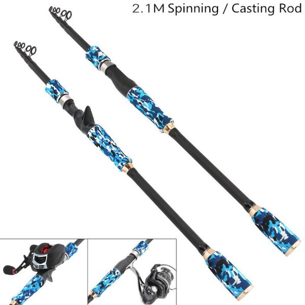 fishing rod 2.1m carbon fiber lure spinning casting 5 section ultra light travel pole tackle boat rods
fishing rod 2.1m carbon fiber lure spinning casting 5 section ultra light travel pole tackle boat rods