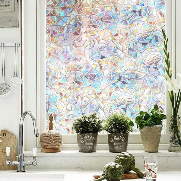 window stickers decorative rainbow film stained translucent refraction privacy non-adhesive glass 3d static cling sticker
window stickers decorative rainbow film stained translucent refraction privacy non-adhesive glass 3d static cling sticker