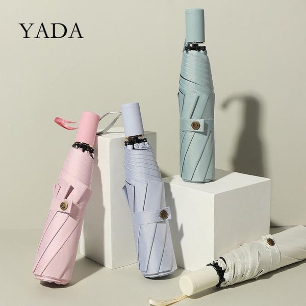 umbrellas yada ins fashion pure business 3-folding umbrella fold for women man uv rainproof parasol rain sun yd200214
umbrellas yada ins fashion pure business 3-folding umbrella fold for women man uv rainproof parasol rain sun yd200214